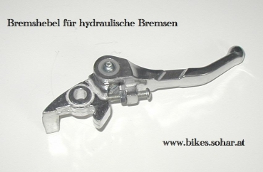 Bremshebel einstellbar für hydraulische Bremsen - silber