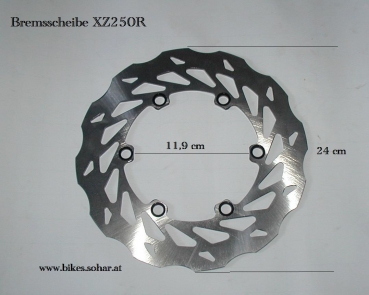 Bremsscheibe XZ250R D 24  I11,9