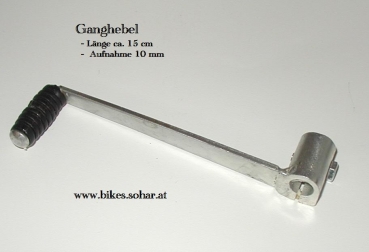 Ganghebel Schalthebel 15 cm 10 mm