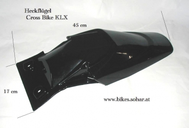 Heckflügel KLX schwarz