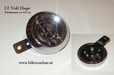 Hupe 12 Volt 8,5cm groß