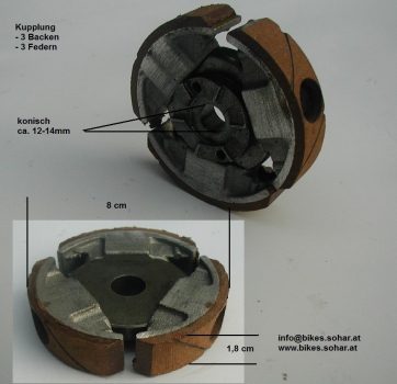 Kupplung 2 Takt NRG
