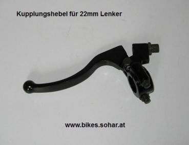 Kupplungshebel 22 mm Lenker schwarz