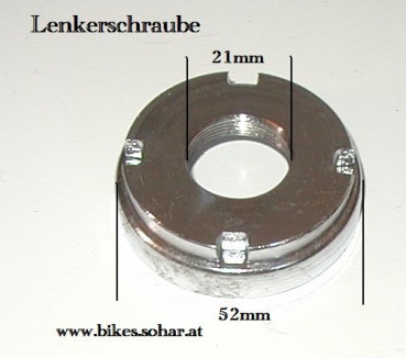 Lenkerschraube 52 - 21 mm