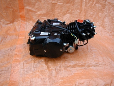 4 Takt Motor 125cc 3 Gang und Rückwärtsgang Semi Autimatik mit ALU
