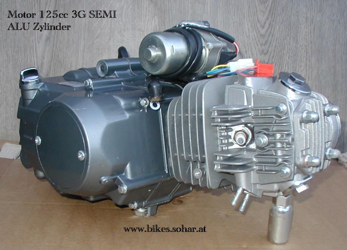 Kinderquad Motor 125 ccm Automatik Motor + Rückwärtsgang für Quad