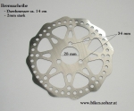 Bremsscheibe  14cm I2,8 Wave