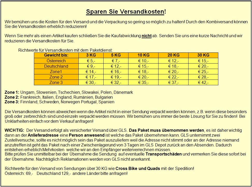 Getriebe Dirt Bike CROXX KXD TOXIC 49cc 2 Takt Übersetzung Cross 